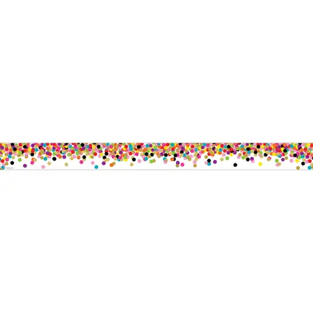 Confetti Straight Border