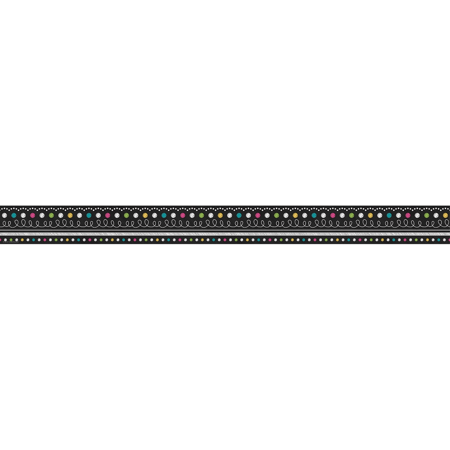 Chalkboard Brights Straight Border