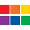 Colorful Squares Spot On Carpet Markers