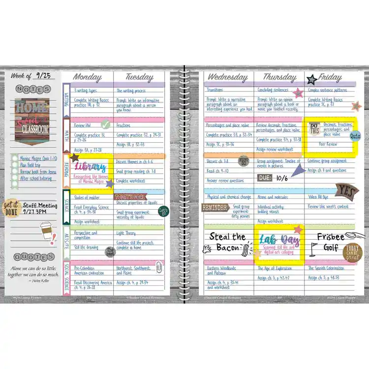 Home Sweet Classroom Planner