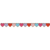 Home Sweet Classroom Colorful Hearts Die Cut Border