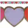 Home Sweet Classroom Colorful Hearts Die Cut Border