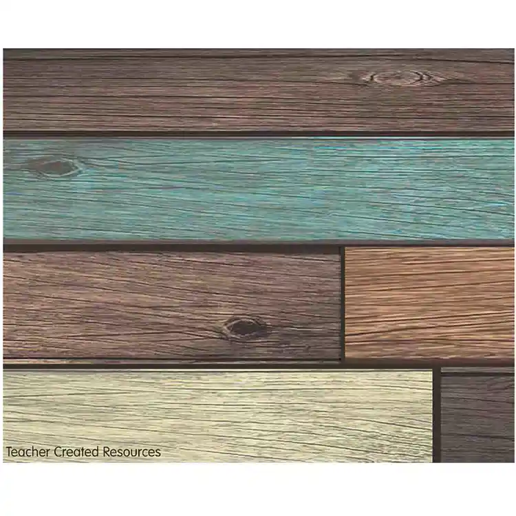 Home Sweet Classroom Reclaimed Wood Straight Border