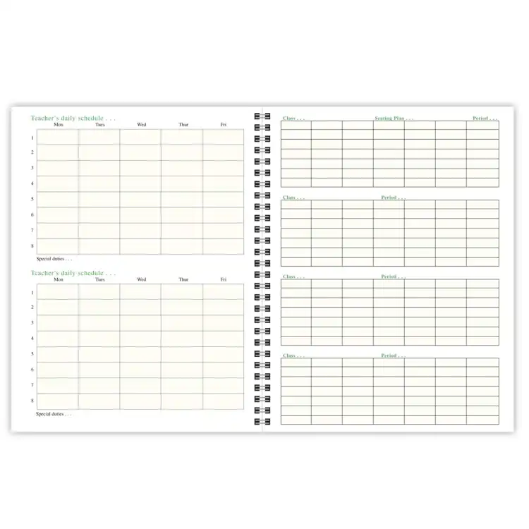 Teacher's Plan Book