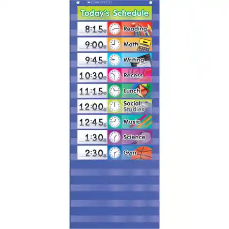 Daily Schedule Pocket Chart