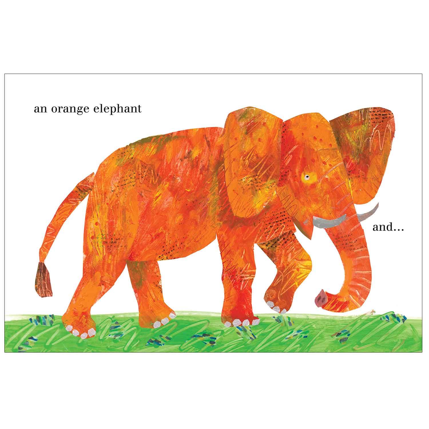 The Artist Who Painted A Blue Horse by Eric Carle | Becker's