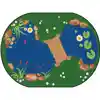 The Pond Classroom Rug, Oval 5'10" x 8'4"