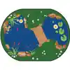 The Pond Classroom Rug, Oval 8'3" x 11'8"