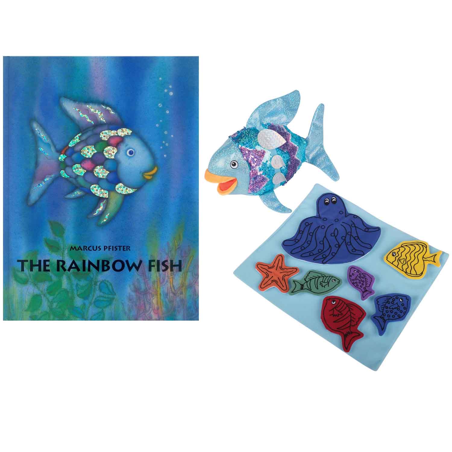 The Rainbow Fish Book & Props | Becker's School Supplies