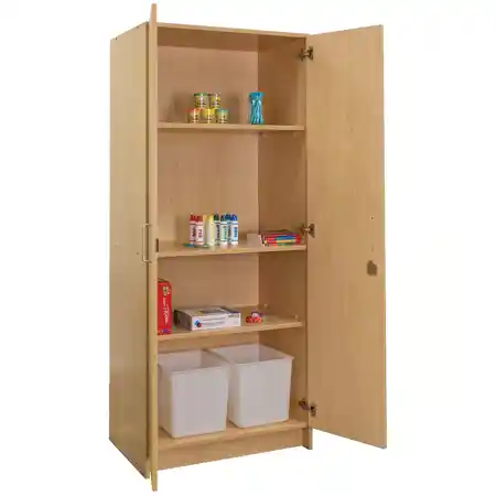 Tall Locking Teacher Storage Cabinet