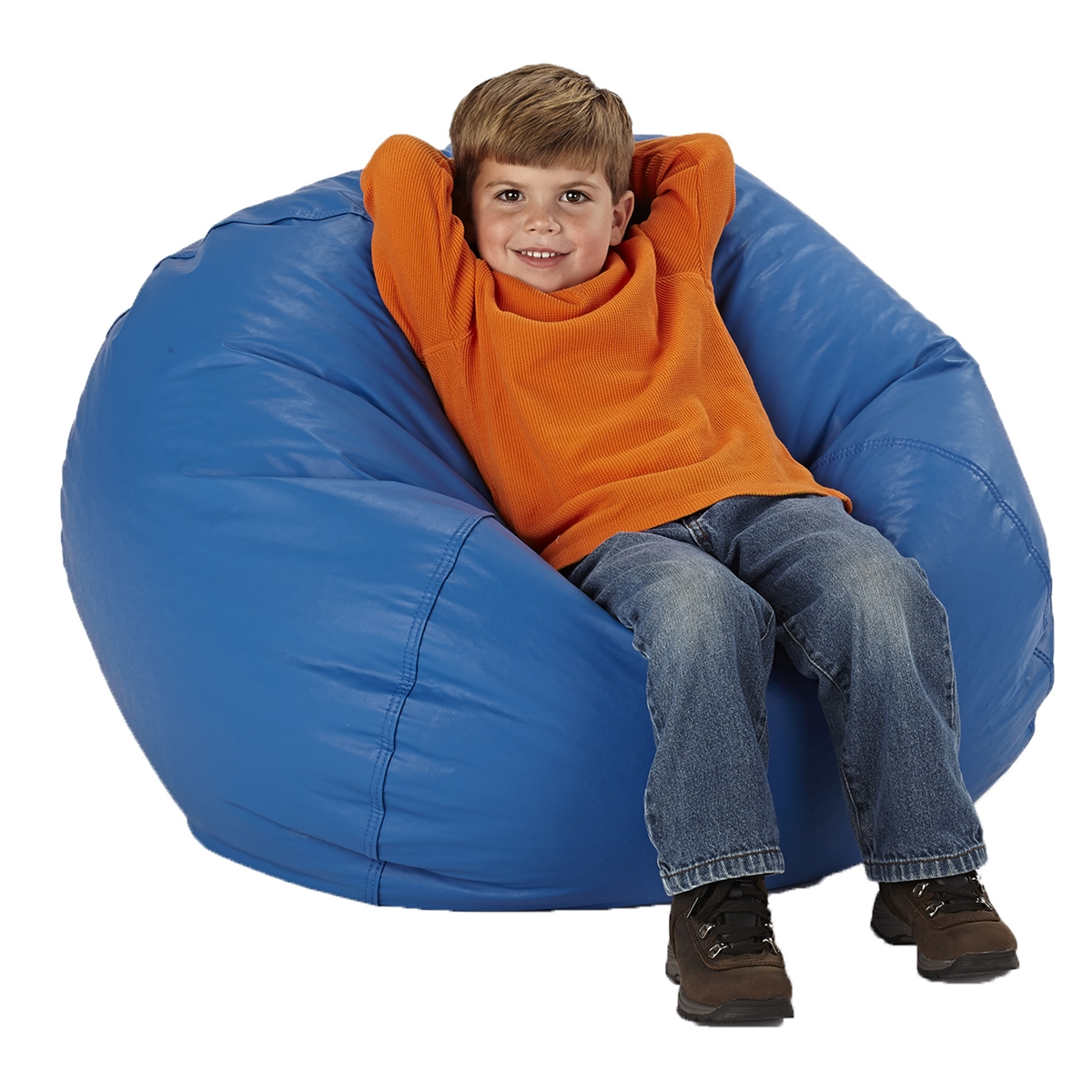 Round Bean Bag Chairs for Kids Becker's School Supplies Round Bean Bag Chairs for Kids Becker's School Supplies