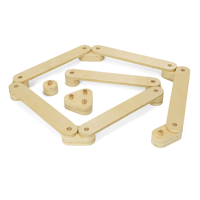 Toddler Wooden Build & Balance Beam Set | Becker's