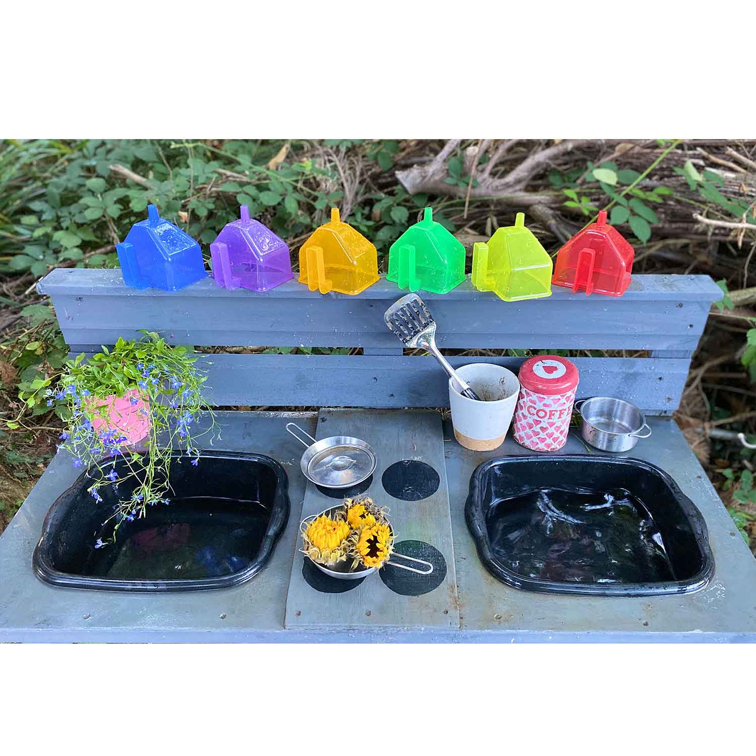Translucent Funnels Translucent Color Funnels | Sand and Water Mixing Toy | Becker's