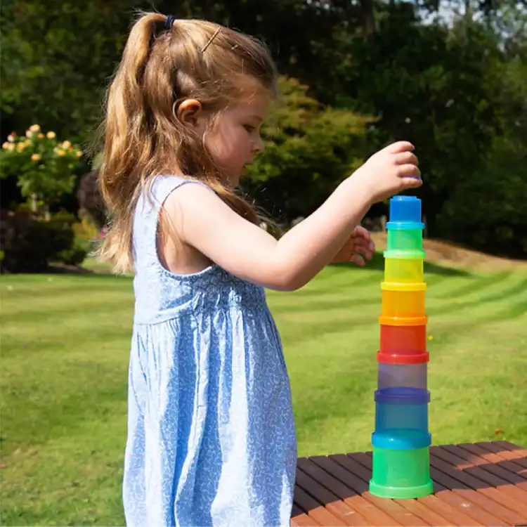 Translucent Color Stacking Cups
