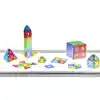 Translucent KinderMag Building Sets, 96 Pieces