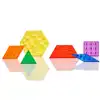 Transparent Sensory Pattern Blocks