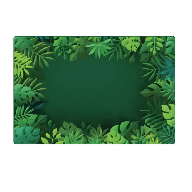 Tropical Paradise Rug, Rectangle 6' x 9'