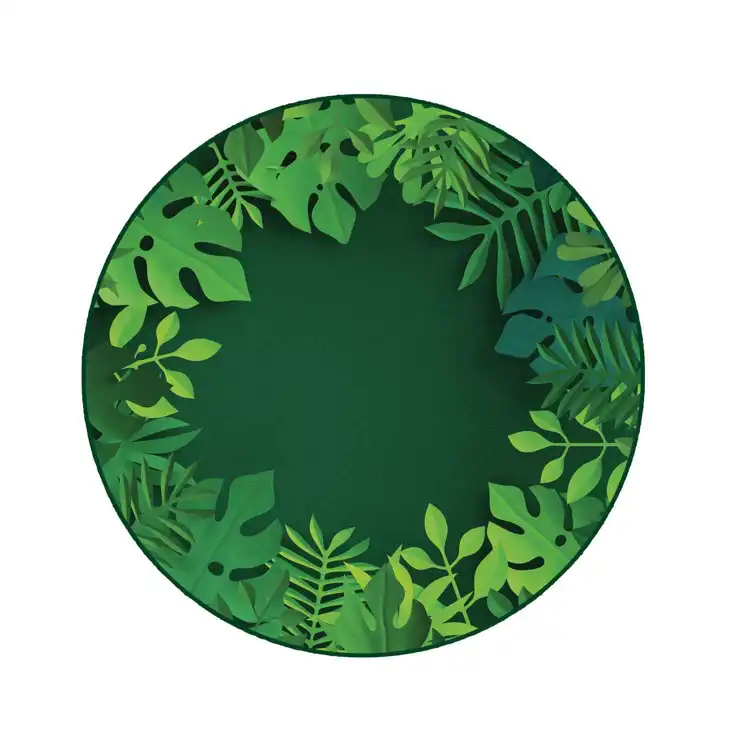 Tropical Paradise Rug, Round 6'