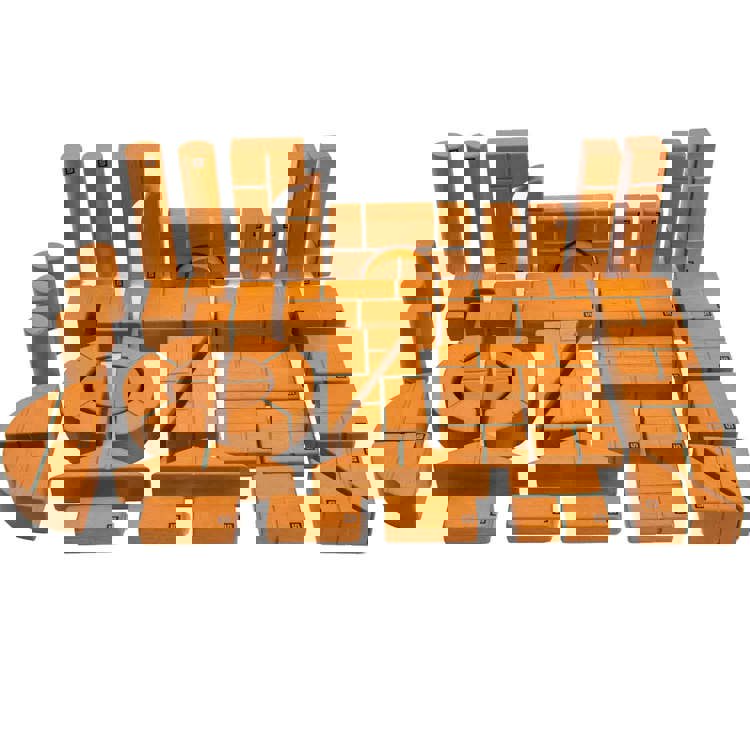 Unit Bricks, 100 Piece Set