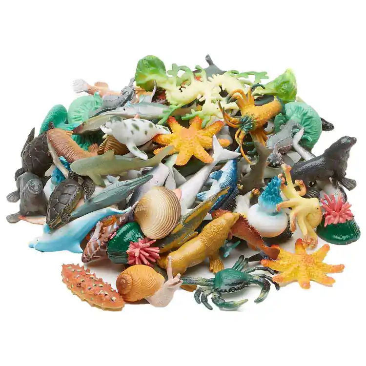 Under The Sea Creatures, 90 Pcs