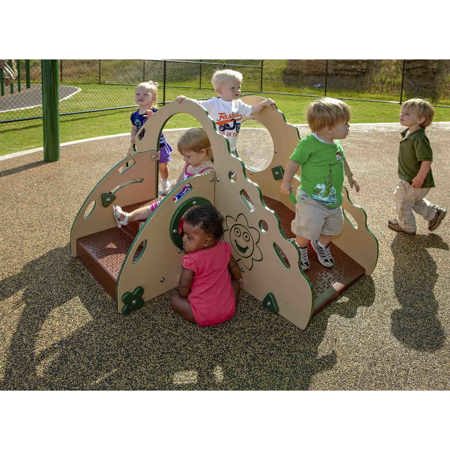 Crawl & Toddle Climber, Coated Steel Platform