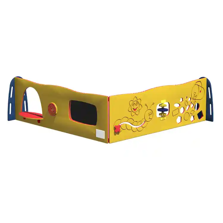 Learn-a-Lot Station and Sensory Wall, Playful, 2 Panel
