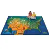 USA Learn & Play Classroom Rug