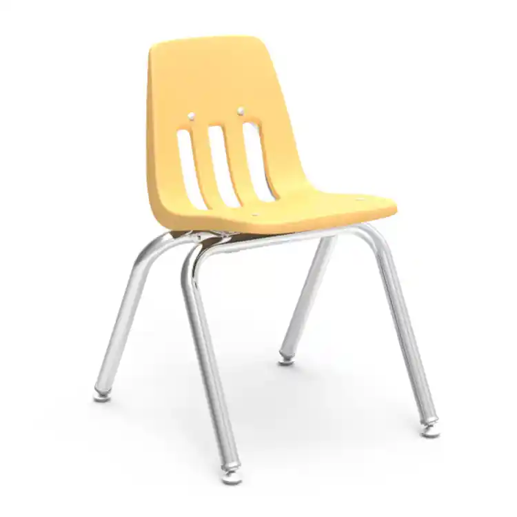 Virco® Desk & Chair Set 14", Squash