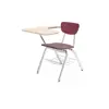 Martest® Combo Desks, Tablet Top, Wine
