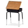 Virco® Lift-lid Desk