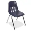 Virco® V9000 Chairs, Navy Blue, 16"