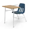 Virco® Combo Desks, Rectangle Top, Navy Blue