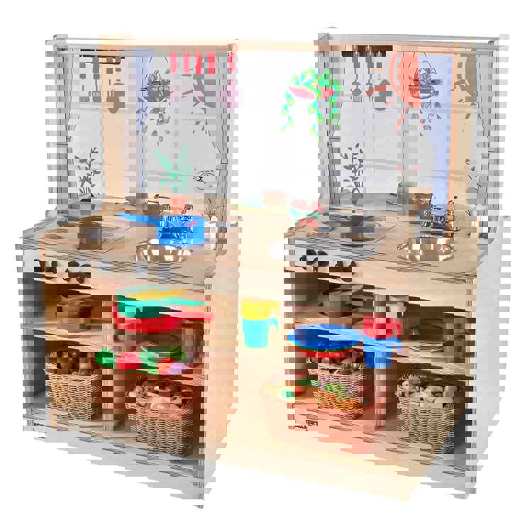 Becker's Sunny Day Double-Sided Toddler Kitchen