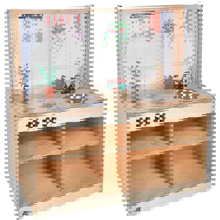 Becker's Sunny Day Double-Sided Toddler Kitchen