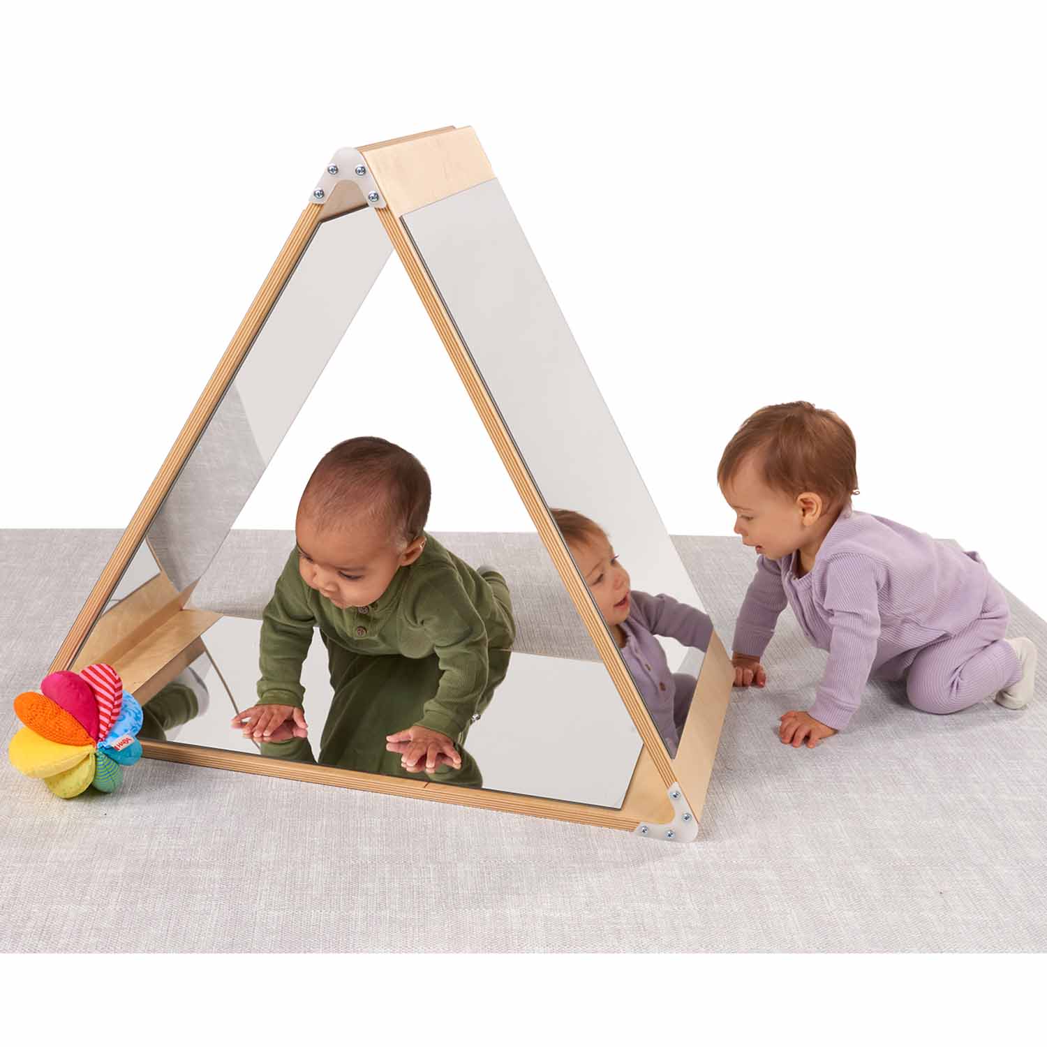 Triangle Becker Becker's Infant Triangle Activity Mirror | Becker's