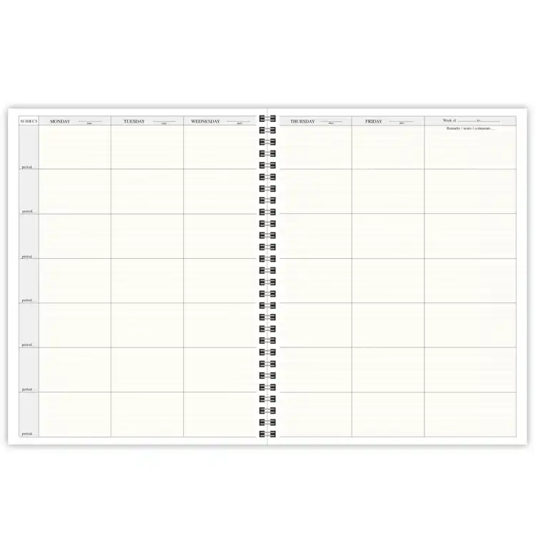Lesson Plan Book