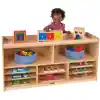 Becker's Toddler Puzzle & Play Shelf