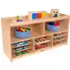 Becker's Toddler Puzzle & Play Shelf