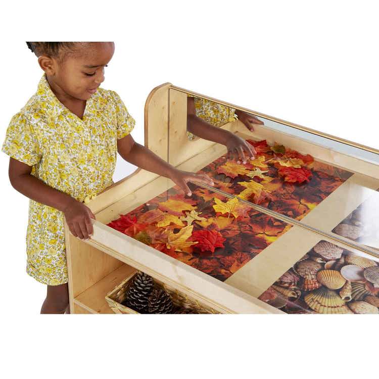 Becker's Infant & Toddler Look-and-See Discovery Storage Table