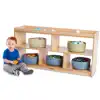 Becker's Infant & Toddler See-Thru Storage Shelf