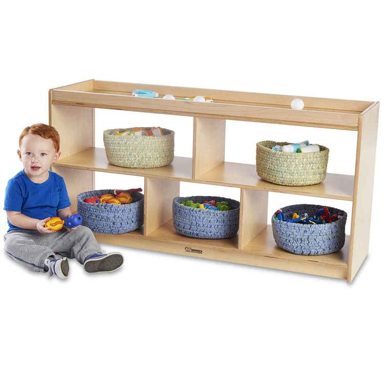 Becker's Infant & Toddler See-Thru Storage Shelf