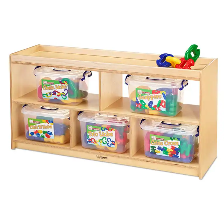 Becker's Infant & Toddler See-Thru Storage Shelf
