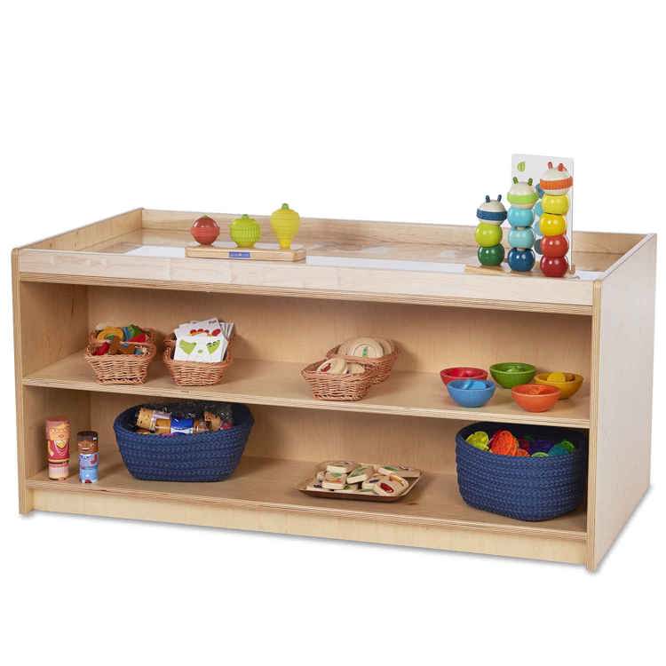 Becker's Infant & Toddler Look-and-See Double-Sided Shelf