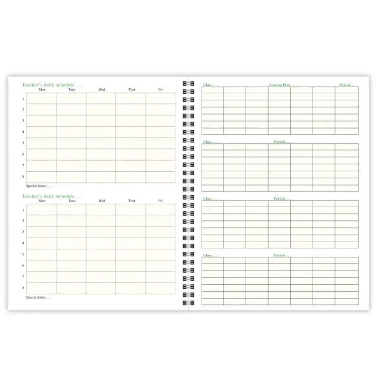Teacher's Plan Book