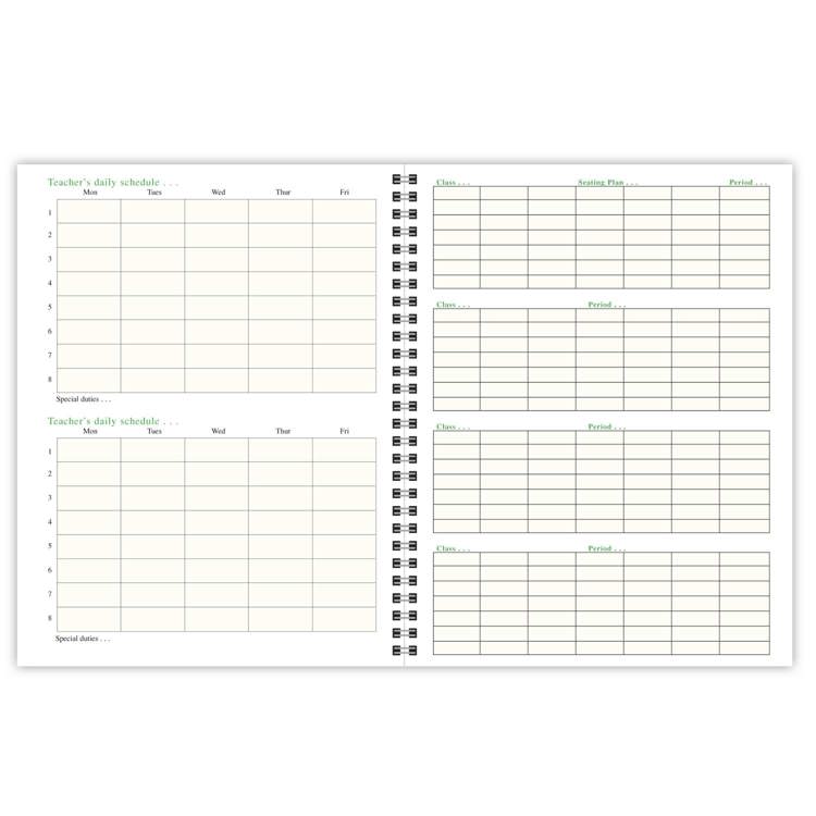 Teacher's Plan Book