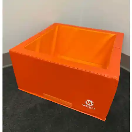 Vinyl Covered Storage Container