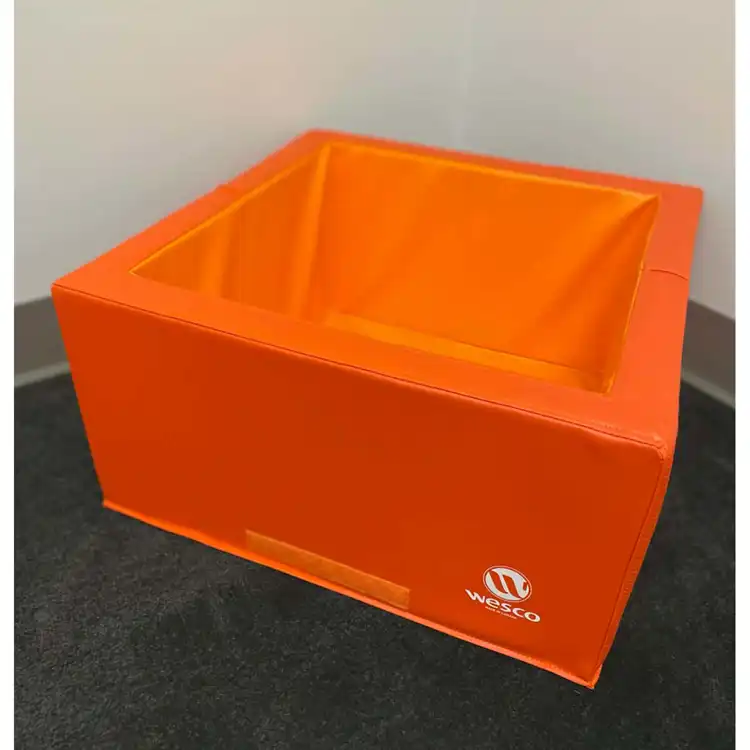 Vinyl Covered Storage Container
