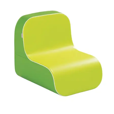 Tic Tac Low Chair, Green