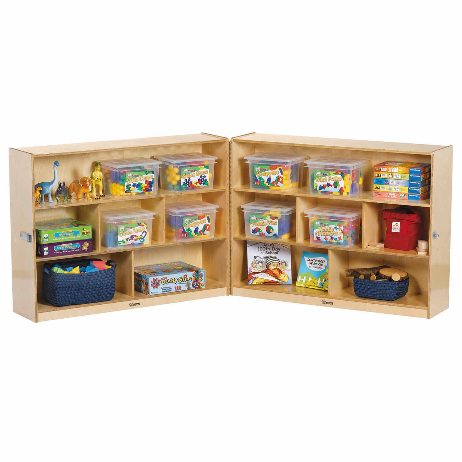 Becker's Space Saver Double Section Folding Units