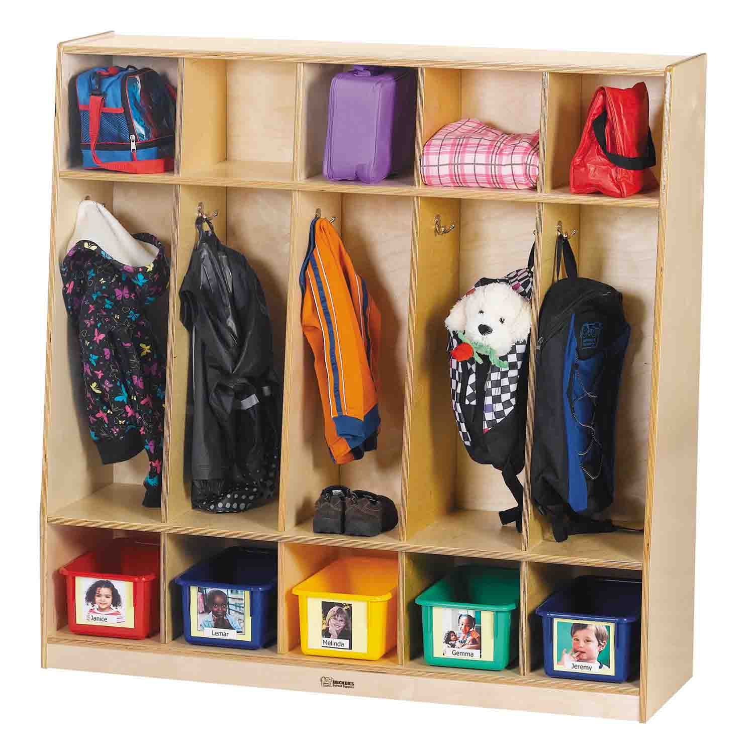 Becker's Coat Lockers for Preschools Becker's